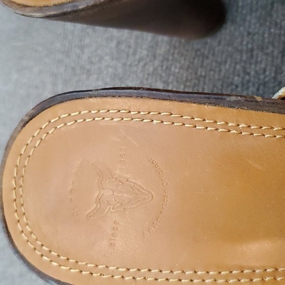 Frye heeled clog. New, size 10W - Picture 3 of 8